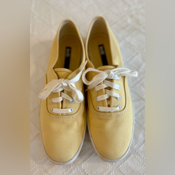 🌼Keds Champion Yellow Canvas Sneakers | Size 8 | Women’s | Classic Casual Shoes - Picture 2 of 7